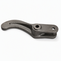 Bras de commande en fonte ductile usiné CNC de précision sur mesure pour engins de construction, bras oscillant moulé