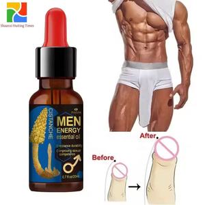 Saf Doğal Esansiyel Yağ İktidarsızlık Geciktirici Boşalma Tedavisi Yağı Bitkisel Özler Esansları Büyütme Masajı Yetişkin Erkekler İçin - Product Image 1