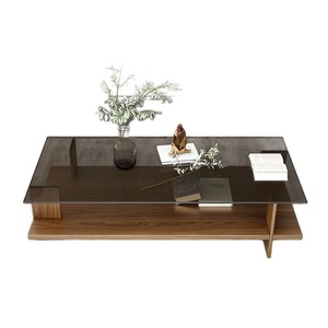 Nuovo Tavolino <span class=keywords><strong>da</strong></span> Caffè di Lusso <span class=keywords><strong>in</strong></span> <span class=keywords><strong>Vetro</strong></span> <span class=keywords><strong>Temperato</strong></span> Stile Nordico 2026, Tavolino Moderno Minimalista Trasparente per Piccoli Soggiorni - Product Image 6