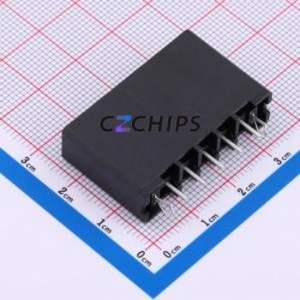 HC-5.08D-5A-05 Wire-to-Board Pin Header Through hole Component (THT),P=5.08mm Connector 1x5P 5.08mm Through Hole 5P - Product Image 2