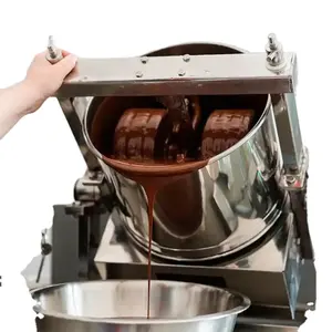 Fábrica Genyond 10 kg mini chocolate melanger cacau pinças moedor de pedra chocolate refinador melanger máquina de chocolate
