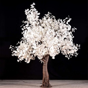 Nhà Máy Bán Buôn Ngoài Trời Và Trong Nhà Vườn Giáng Sinh Lễ hội Trang Trí Đèn Ấm Trắng 9ft LED Mô Phỏng <span class=keywords><strong>Maple</strong></span> <span class=keywords><strong>Tree</strong></span> Ánh Sáng - Product Image 5