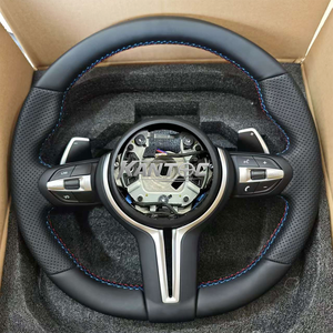 Volante de cuero <span class=keywords><strong>M</strong></span> Performance Volante apto para BMW F30 F10 F32 F10 F20 F07 F01 <span class=keywords><strong>E46</strong></span> E60 E90 M3 M4 M5 - Product Image 5