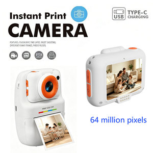 Nouvelle caméra d'enregistrement vidéo numérique avec écran IPS coloré, imprimante photo instantanée, prise en charge de la rotation de l'appareil photo - Product Image 4