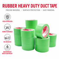 Ruban de réparation imperméable Ginnva vert herbe à haute viscosité pour tuyaux et tapis - Robuste pour l'étiquetage et l'emballage