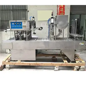 High production small ice cube cup automatic filling and sealing machine in food industry