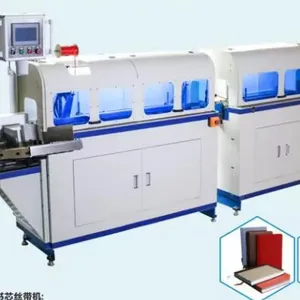 High Speed Ribbon Fixing Machine For Hardcover Book Block Automatic Silk Inserting Machine Bookmark For NotebookZL268
