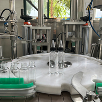 Machine de remplissage et de bouchage monobloc pour flacons pulvérisateurs d'huile et de sérum essentiels pour la peau, pour ligne d'embouteillage et d'emballage de liquides