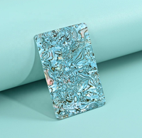 Feuille d'acétate de cellulose à motif laminé coloré pour sac à main acrylique, prix d'usine
