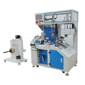 SA-CR0-3D Full 3D Automatic cable wire stripping cutting winding tying machine coil wrapping tie machine