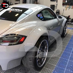 ชุดแต่งไวด์บอดี้ RB V1 ปี 2007-2013 สำหรับ <span class=keywords><strong>987</strong></span> <span class=keywords><strong>Cayman</strong></span> S <span class=keywords><strong>R</strong></span> GTS ประกอบด้วยกันชนหน้า บังโคลน กันชนหลัง สปอยเลอร์ และสเกิร์ตข้าง - Product Image 2