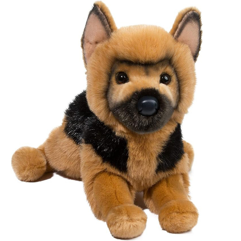 German Shepherds for Sale Plush Bronze Statues