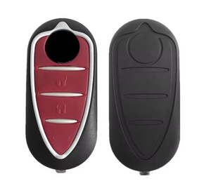 Coque de clé de voiture en silicone souple à 3 boutons, compatible avec Alfa Romeo Mito Giulietta 159 <span class=keywords><strong>GTA</strong></span>, accessoires de voiture - Product Image 1