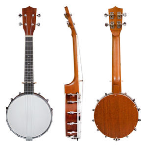 Ukelele <span class=keywords><strong>Banjo</strong></span> SurpassMusica de 4 Cuerdas con Sonido Maravilloso, Instrumento de Cuerdas, Venta Directa de Fábrica - Product Image 1