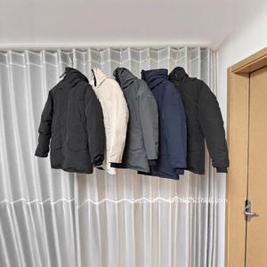 Vente en gros de manteaux d'hiver chauds de style classique canadien E43 de haute qualité, coupe-vent, parka canadienne pour hommes - Product Image 2