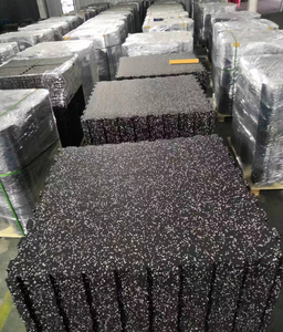 Tapis d'équipement d'exercice mis à niveau en caoutchouc grand plancher de gymnastique de puzzle de verrouillage pour la gymnastique à la maison, entraînement de poids lourds - Product Image 1