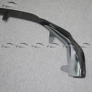 Carbon Fiber Front Bumper Lip Chin Spoiler Side Winglet <b>Splitter</b> Front Lip for Lexus IS F Sport 2013-2015 - Product Image 3