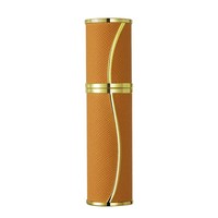 Mini vaporisateur de parfum en cuir de luxe 5 ml Vaporisateur de parfum rechargeable pour voyage Bouteille de spray cosmétique rechargeable Soins personnels