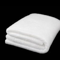 Ouate en polyester effet soie anti-irritante, garnissage luxueux et doux 40-80 GSM pour manteau de soirée, certifié OEKO-TEX