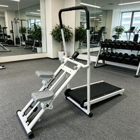 Nouveau Stepper Mécanique Pliable Multifonctionnel 2-en-1 CZ, Simulateur d'Escalade Manuel, Tapis de Marche Sans Fil, Gain de Place pour la Maison
