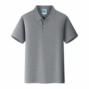 Polo de haute qualité en piqué de coton vierge de coupe classique pour hommes avec broderie de logo personnalisé - Product Image 6