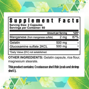 OEM Label pribadi Ultimate gluco-<span class=keywords><strong>gel</strong></span> tulang sendi mendukung suplemen diet <span class=keywords><strong>Glucosamine</strong></span> Chondroitin kapsul untuk dewasa - Product Image 2