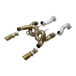 OEM Boska Exhaust <b>Free</b> Flow System for Mclaren 720S Spider/Coupe 4.0T 2017-2019 SS304 <b>Test</b> <b>Pipe</b> Titanium Catback Muffler - Product Image 1