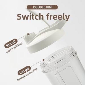 Blender Rumah Tangga Multifungsi Plastik Portabel Elektrik USB 2 Mata Pisau 1 Kecepatan - Product Image 5