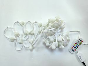 DC24V LED Pixe <span class=keywords><strong>Light</strong></span> Navidad Decoración al aire libre Punto de luz Aplicación de teléfono móvil Conectar Modo cambiante Cambio de color - Product Image 5