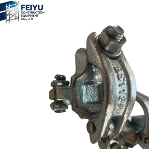 Connecteur croisé forgé, connecteur de direction, connecteur standard européen, <span class=keywords><strong>clip</strong></span> de fixation galvanisé, connecteur d'échafaudage, boucle - Product Image 1