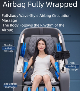 C18 Dual Core Zero Gravity Có Thể Gập Lại Massage Di Động Ghế Tiết Kiệm Không Gian Tường Ôm Thiết Kế Năng Lượng Hiệu Quả Đầy Đủ Cơ Thể Sử Dụng Nhà - Product Image 6