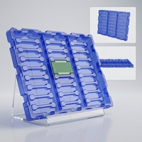 Maßgefertigte Transparente Blaue PET-Vakuumform-Blisterverpackung Großhandel Fabrik für Chip-Hauptplatinen