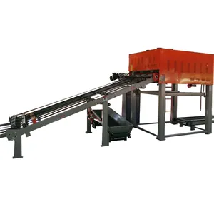 Shining hot sale vacuum automatic veneer peeling line face veneer plywood stacker machine