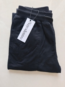 Pantalons longs en coton noir Nerodentro pour hommes et femmes, vêtements de sport hip-hop, pantalons décontractés, confort, extensible, pantalon de survêtement - Product Image 5