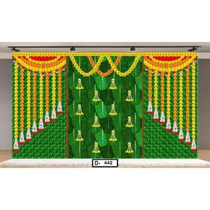 Bandera Personalizada Impresa Digitalmente en Varios Colores de 5x8 Pies para Eventos Culturales, Fondo de Escenario para Bodas y Festivales, y Exhibición Vibrante para Eventos - Product Image 4