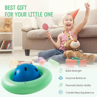 Fauteuil à bascule gonflable en forme de dôme, balançoire gonflable pour enfants, planète des enfants