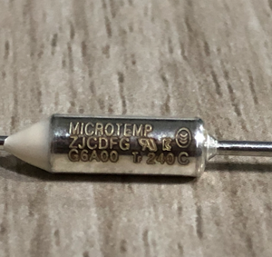 Тепловые Предохранители Emerson G4 MICROTEMP, рассчитанные на непрерывные рабочие токи до 10 ампер 250VAC. - Product Image 6