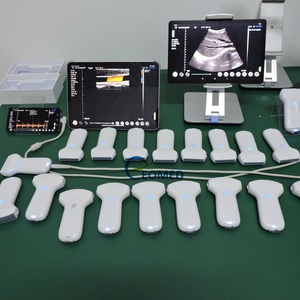 Sonde d'échographie convexe sans fil 128 éléments 3,5/5 MHz, Doppler couleur, USB/Wifi, scanner d'échographie vétérinaire et humaine CU07, CU08 - Product Image 6