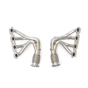Collecteur d'échappement pour <span class=keywords><strong>Ferrari</strong></span> <span class=keywords><strong>458</strong></span> 4.5 2009-2015 / SP12 EC 4.5 2012-2015 en acier inoxydable – Amélioration de puissance - Product Image 5