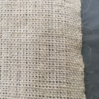 Tissu léger de haute qualité 8x7 100% chanvre tissé, teint en fil, écologique, pour sacs de roues de polissage industrielles durables