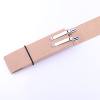 Logo personnalisé eco friendly bambou stylo et crayon stylo en bambou ensemble bambou stylo et crayon ensembles
