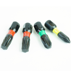 Juego de <span class=keywords><strong>32</strong></span> Puntas para Destornillador de Impacto, Acero CrV, Phillips, Torx, Hexagonales, Ranuradas, con Soporte de Liberación Rápida, Vástago Hexagonal de 1/4, Estuche Rígido, OEM - Product Image 3