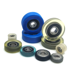 SEMEI PU62315-4 מיסבי הזזה עטופים פוליאוריטן מיסב כדורי חריץ עמוק 2RS 608 623zz מיסב מצופה גומי 3x15x4 - Product Image 1