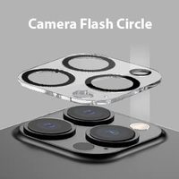 Facile à installer pleine colle soie 3D 9H anti-rayures téléphone verre trempé caméra lentille Film protecteur pour iPhone 17 Air 17 Pro Max