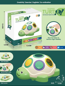 Giocattolo Antistress a Forma di Tartaruga con Pressione Manuale, Novità Divertente per Bambini, Giocattolo in Plastica Unisex per Afferrare e Spremere, con Foro per Fitness - Product Image 6