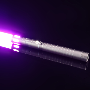 Sabre laser lumineux en métal de qualité supérieure, jouet lumineux, son de duel, flash au choc, blaster de Star Wars pour cosplay, festival, cadeau - Product Image 2