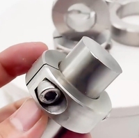 Colliers de blocage d'arbre en acier inoxydable usinés CNC sur mesure LeGood, ID 30mm, OD 54mm, hauteur 15mm avec vis à tête hexagonale