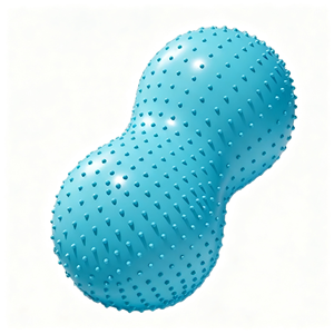 Blue Dual <b>Ball</b> <b>Massage</b> Balance Beam TPE Yoga Exercise Equipment Point <b>Massage</b> Universal Fit - Product Image 1