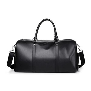 New Style Waterproof Unique Color <b>Leather</b> Duffel <b>Bags</b> Luxury <b>Men</b> Large Capacity Portable Design Style <b>Duffle</b> <b>Bags</b> - Product Image 2