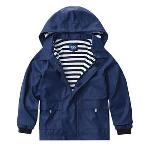 Autumn winter baby boy girl wadded jacket children dot printed coat kids hooded outerwear